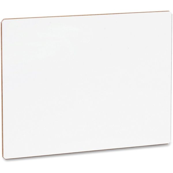 Flipside Unframed Dry Erase Lap Board - 9" (0.8 ft) Width x 12" (1 ft) Height - White Surface - Rectangle - 1 Each