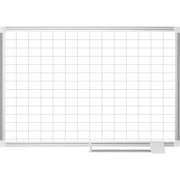 Mastervision® Grid Planning Board, 2" x 3" Grid 48" x 36"