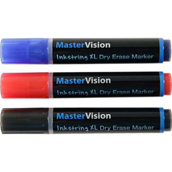 Bi-silque Dry-Erase Markers - 3 mm Marker Point Size - 3 / Pack