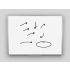 Whiteboard.com Magnetic Whiteboard 96