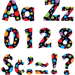 Trend Ready Letter Neon Dots - Pin-up - 4