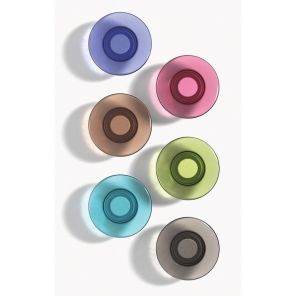 Quartet Glass Dry-Erase Board Magnets, Large, 6 Pack, Assorted Colors