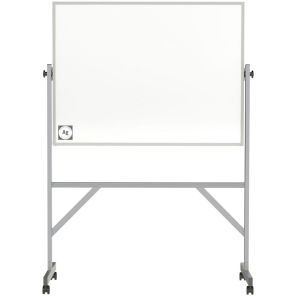 Ghent Hygienic Porcelain Mobile Whiteboard 48