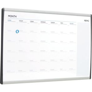 Quartet Arc Cubicle Whiteboard Calendar 30