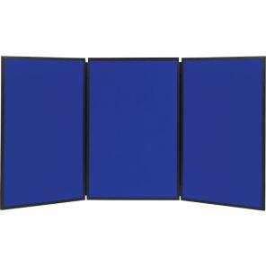 Quartet Show-It! 3-Panel Display System 72