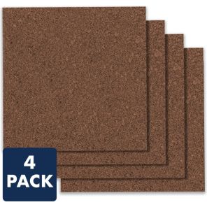 Quartet® Cork Panel Bulletin Board, Brown 12