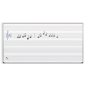 Music Line Board – Deluxe Aluminum Trim 48