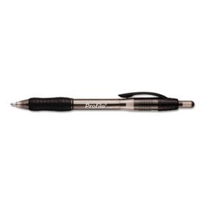 Paper mate® Profile Ballpoint Pen Value Pack, Retractable, Bold 1.4 mm, Black Ink, Smoke Barrel, 36/Box