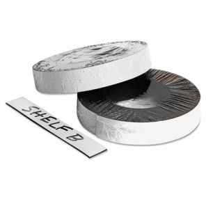 Zeus Magnetic Labeling Tape - 16.67 yd Length x 1