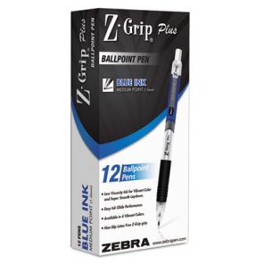 Zebra® ECO Jimnie Clip Ballpoint Pen, Retractable, Medium 1 mm, Black Ink, Smoke Barrel - Each 