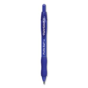 Paper mate® Profile Ballpoint Pen, Retractable, Bold 1 mm, Blue Ink, Translucent Blue Barrel, 36/Pack