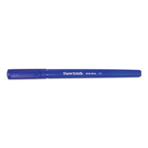 Paper mate® Write Bros. Ballpoint Pen Value Pack, Stick, Medium 1 mm, Blue Ink, Blue Barrel, 60/Pack 