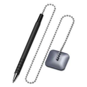 Universal Ballpoint Counter Pen, Medium 1 mm, Black Ink, Black