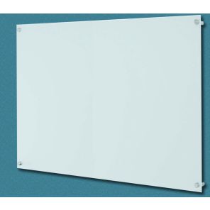 ClearVision™ Elegant Stand-Off Mounting Glass Markerboards 6mm Magnetic 36