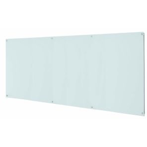 ClearVision™ Elegant Stand-Off Mounting Glass Markerboards 6mm Magnetic 48