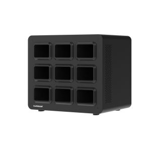 Luxor Workspaces KwikBoost EdgePower™ 9-Bay Base Charging Station