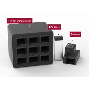 Luxor Workspaces Constant Use Bundle - KwikBoost EdgePower® Desktop Charging Station System