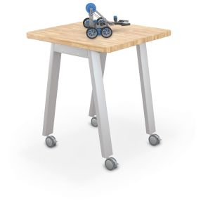 Compass Makerspace Table 3636 – Butcher Block Top (42.6 in)