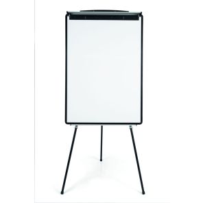 Mastervision® Magnetic Gold Ultra Dry-Erase Tripod Easel W/ Ext Arms 32