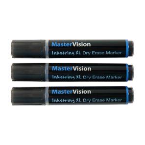 Bi-silque Dry-Erase Markers - 3 mm Marker Point Size - 3 / Each