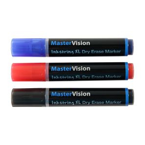 Bi-silque Dry-Erase Markers - 3 mm Marker Point Size - 3 / Pack