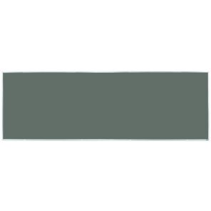 Slate Porcelain on Steel Chalkboard Satin Anodized Aluminum Frame 48