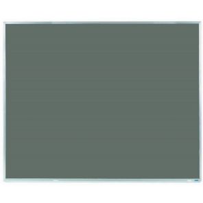 Slate Porcelain on Steel Chalkboard Satin Anodized Aluminum Frame 48