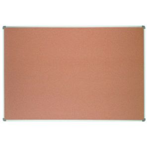 Natural Cork Bulletin Board w/ Euroframe Design 48