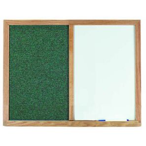 Wood Frame Combination Marker/Tack Board 18