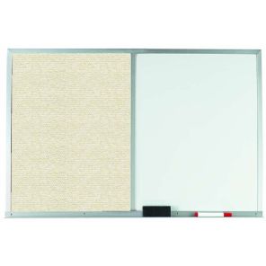 Aluminum Frame Combination Marker/Tack Board 24