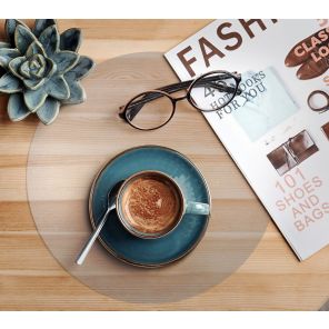 Hometex® Pack of 2 Anti-Microbial Circular Table Mats -12