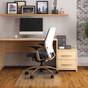Valuemat® Vinyl Rectangular Chair Mat