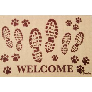 Doortex® Welcome Boots Design Door Mat - 24