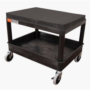 Luxor Workspaces Mobile Mechanic's Seat - Black