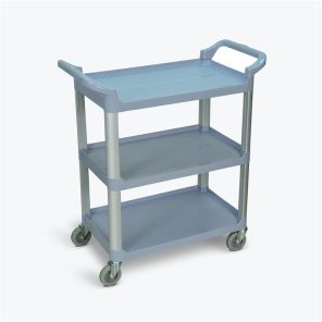 Luxor Workspaces Serving Cart - Three Shelves