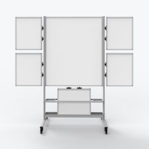Luxor Workspaces Collaboration Station – Mobile Whiteboard
