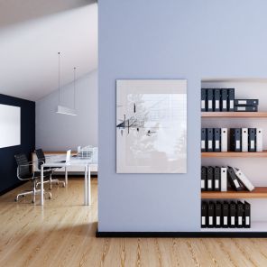 Egan GlassWrite Magnetic Glass Marker Board, 72