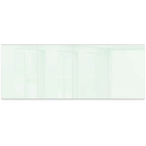 Unity Glass Wall – Commercial Series (Gloss White) 72