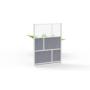 Luxor Workspaces Modular Room Divider Wall System - 53