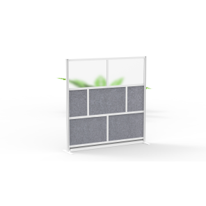 Luxor Workspaces Modular Room Divider Wall System - 70
