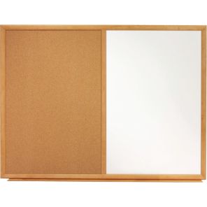Quartet Standard Combination Whiteboard/Cork Bulletin Board 48