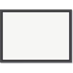 U Brands Magnetic Dry Erase Board with MDF Frame 24