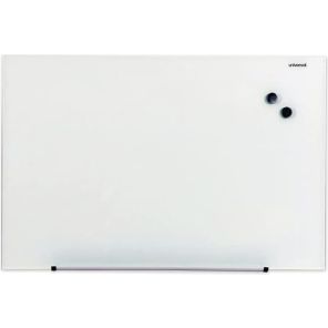 Universal® Frameless Magnetic Glass Marker Board