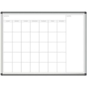 U Brands PINIT Magnetic Dry Erase Undated One Month Calendar 48